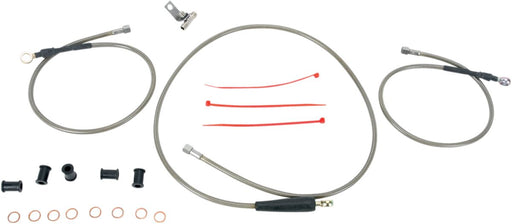 Moose Offroad Hard-parts Stainless Steel Braided Clutch Line - Hydraulic - K01-3-027/P-CL
