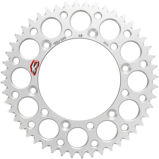 RENTHAL Ultralight Rear Sprocket - Silver - 150U-520-48GBSI