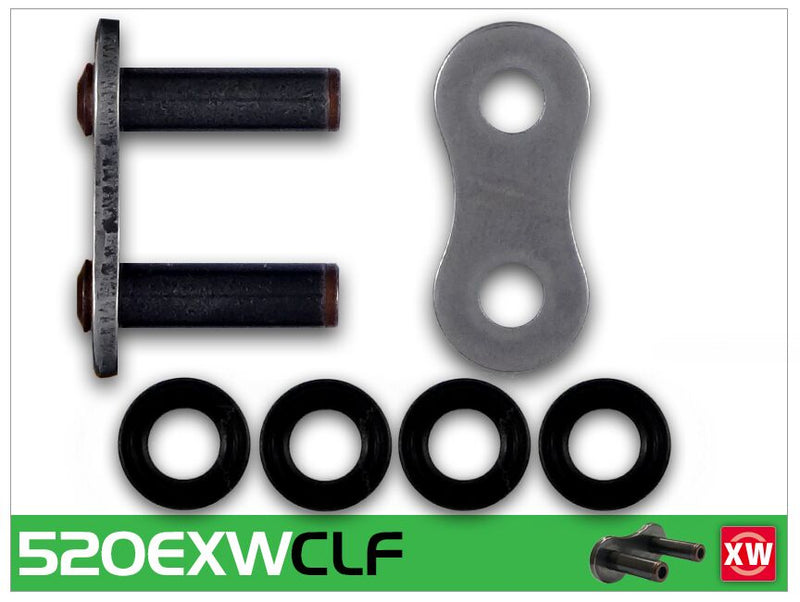 RK 520 EXW Series Connecting Link - Natural - 520EXW-CLF