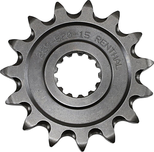 RENTHAL Front Sprocket - Natural, Countershaft - 520 - 289--520-15GP