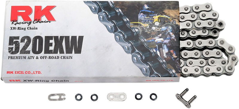 RK EXW Series Drive Chain - 520 - 110 Links - Natural