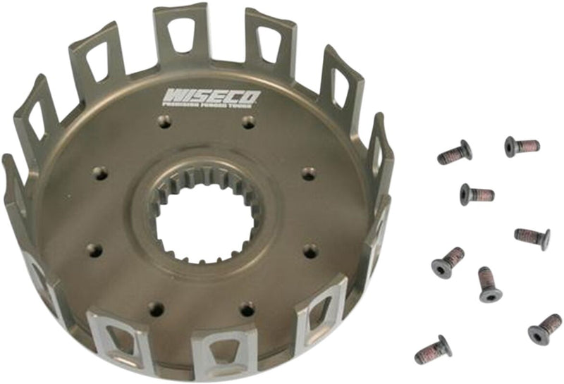 Wiseco Precision-Forged Clutch Basket - Precision Forged, Black - WPP3005