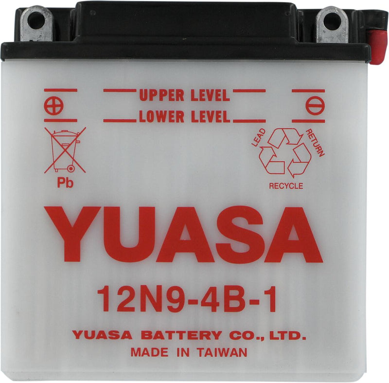Yuasa Conventional Battery - 12N9-4B-1(DC)