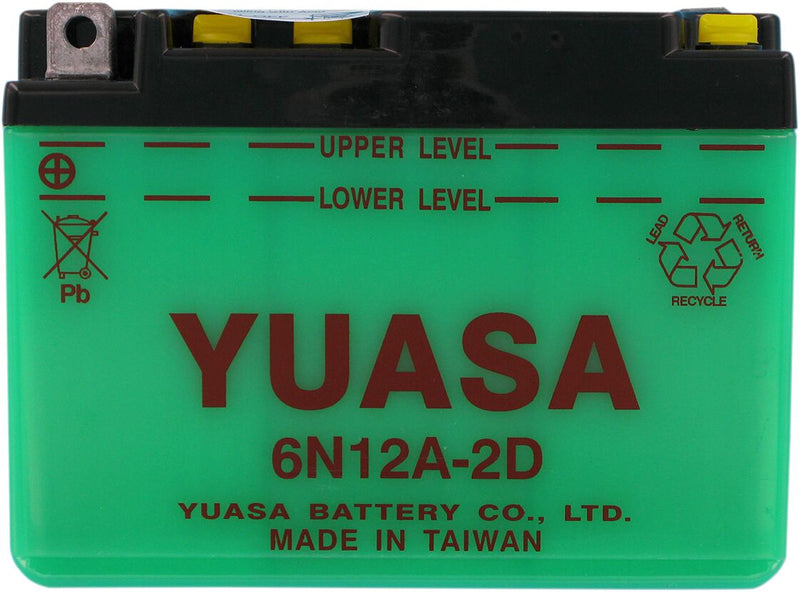 Yuasa Conventional Battery - 6N12A-2D(DC)