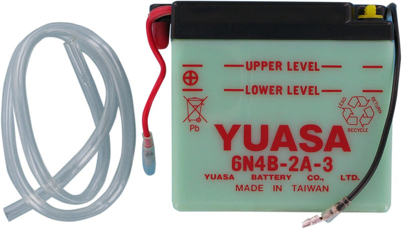 Yuasa Conventional Battery - 6N4B-2A-3(DC)