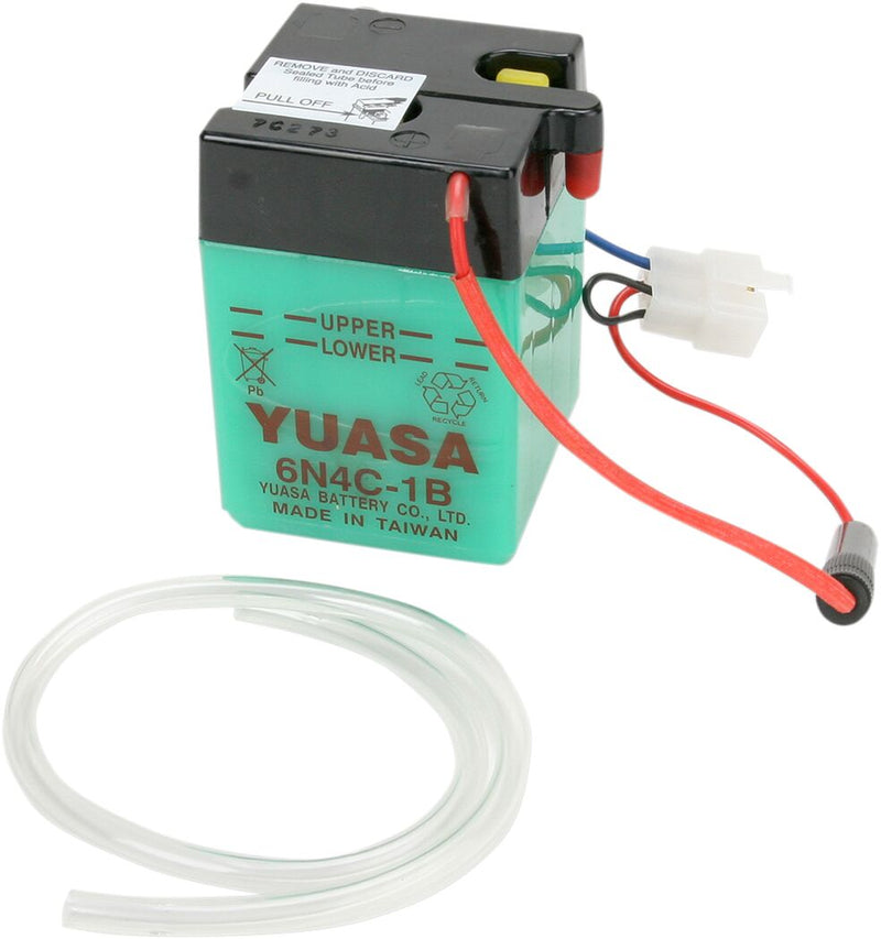 Yuasa Conventional Battery - 6N4C-1B(DC)