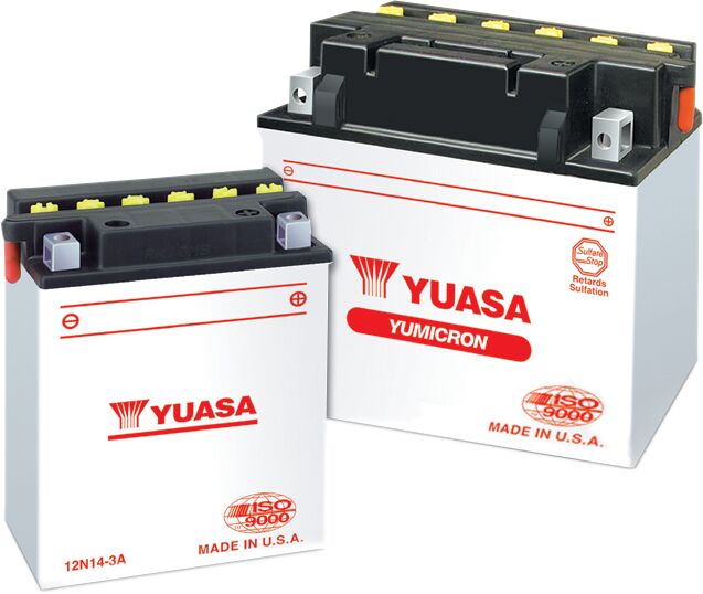 Yuasa Yumicron Battery - Conventional - YB14-B2(DC)