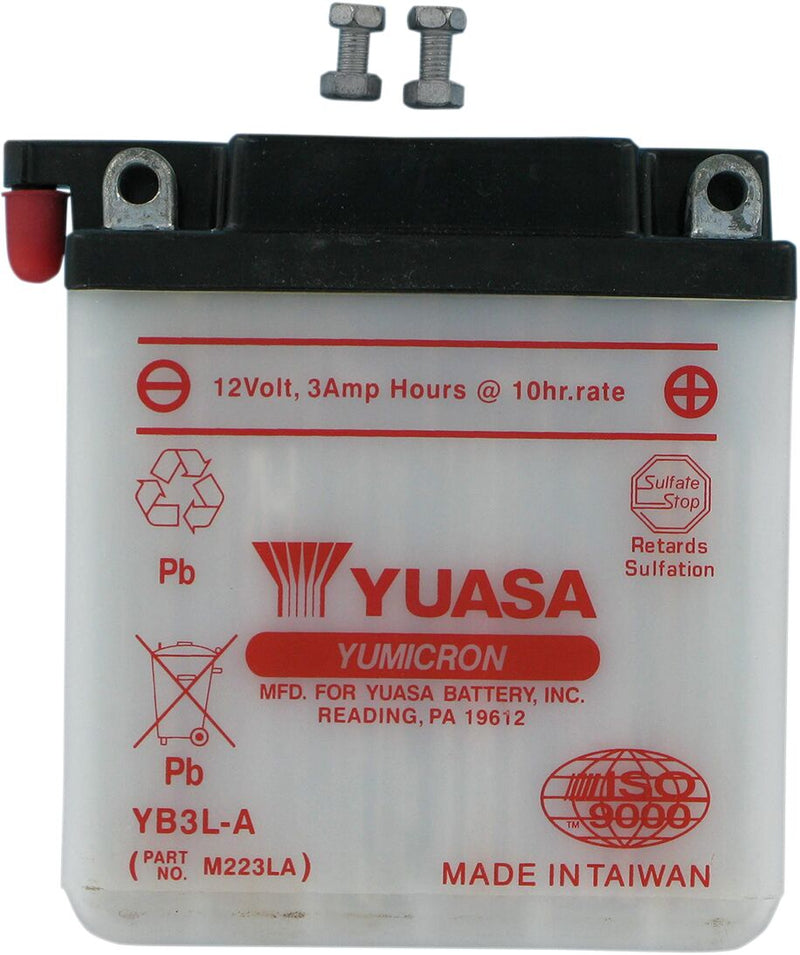 Yuasa Yumicron Battery - Conventional - YB3L-A(DC)