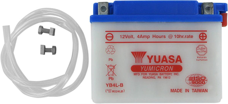 Yuasa Yumicron Battery - Conventional - YB4L-B(DC)