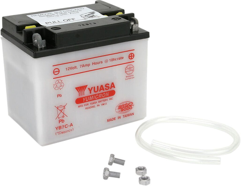 Yuasa Yumicron Battery - Conventional - YB7C-A(DC)