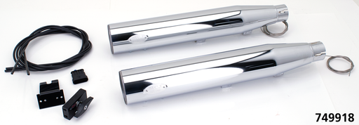 MCJ Royal Slip-Ons FXSB12-17 Chrome