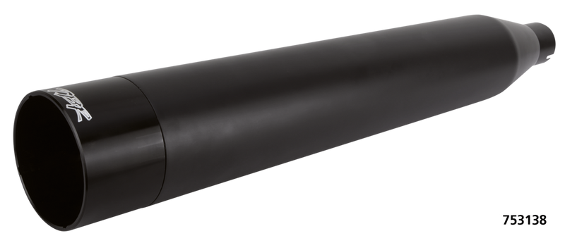 2Bros FLH/T17-up Blk w/ Blk Alu end Cap