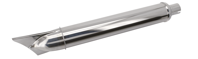 Muffler replica 1941-48 U/UL/EL/FL Chrom