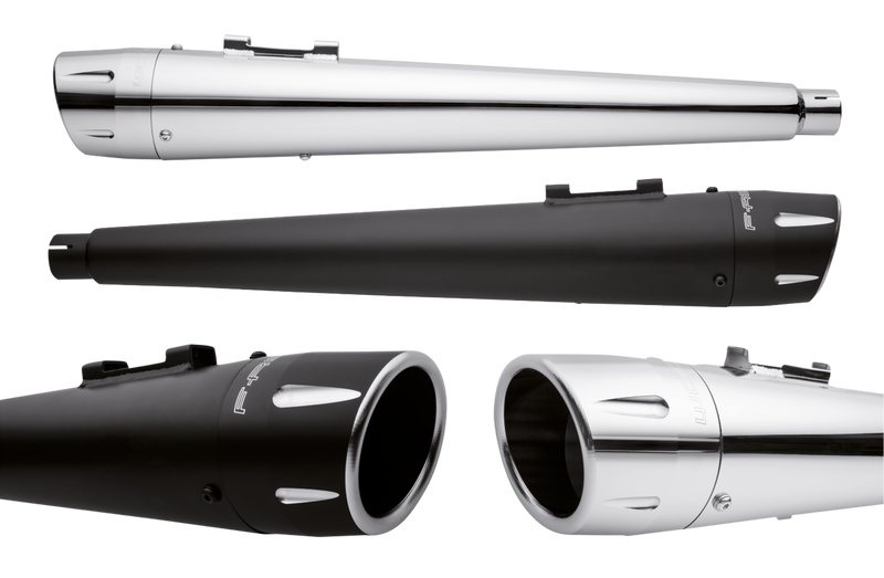 4.5" Combat Slip-Ons chrome FLH/T95-16