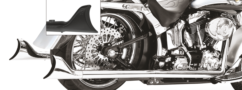 F*ST07-17 33's SHARKTAIL DUAL CHROME