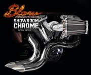 Blow chrome pipes chrome shields BT84-17