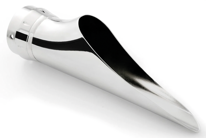 2.5" CREEPER END CAP CHROME