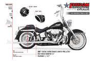 e2 EV80 F*ST97-99 39" SHARKTAIL CH/CH