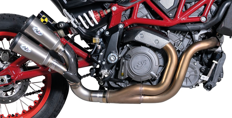 Twin titanium mfflr set THUNDER FTR19-UP
