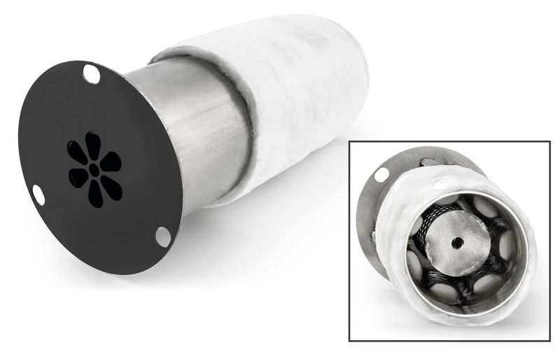 Quiet baffle for Shorty's