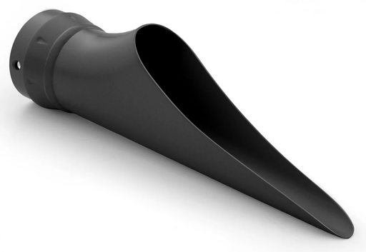 2.5" CREEPER END CAP MATT BLACK
