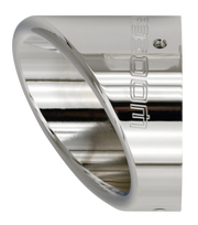 TURNOUT END CAP 4.5" CHROME