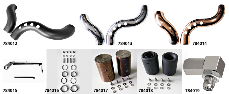 Blow Heat-shield kit rose gold copper