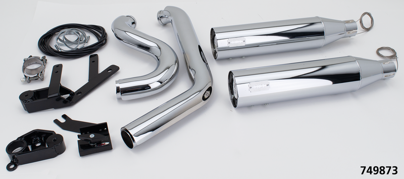 MCJ 2-2 Big Short ST21-24 Chrome Plain