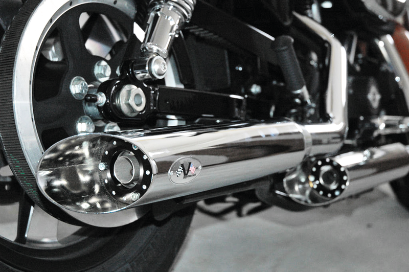 Twin Slash/Cut Chr mfflr set D. 80mm XL1