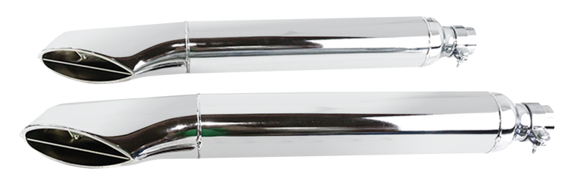 1968 Style Turn-Outs Chrome FLT95-16