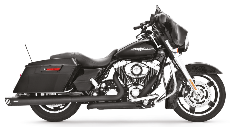 RH SIDE T&U TRUE DUALS BLK FLH/T09-16