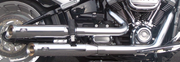 MCJ Race Slip-Ons ST18-20 Chrome