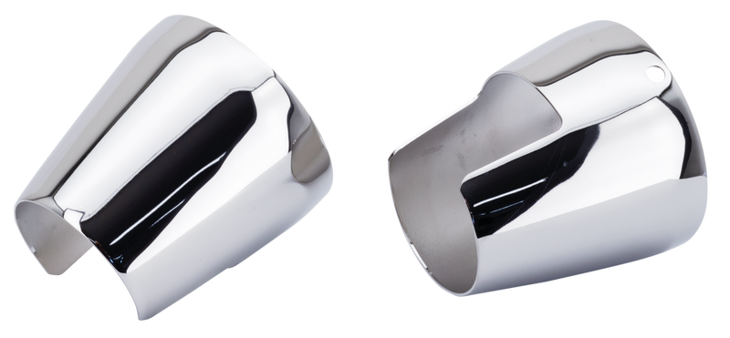TRANSITION CONES Chrome f/4" Indian mffl