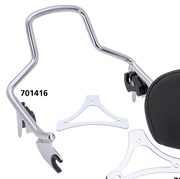 Det. Sissy Bar Shorty Chrome FLT09-up