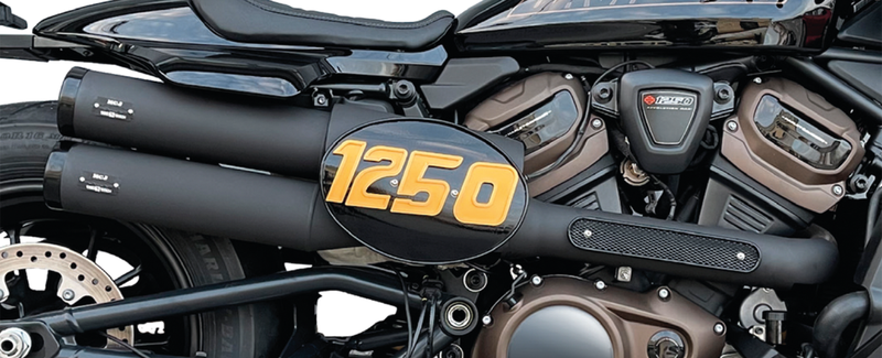 MCJ Adj. Exhaust Black RH1250S21-Up