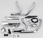 MCJ 2-1 Shorty FLH/T21-Up Chrome