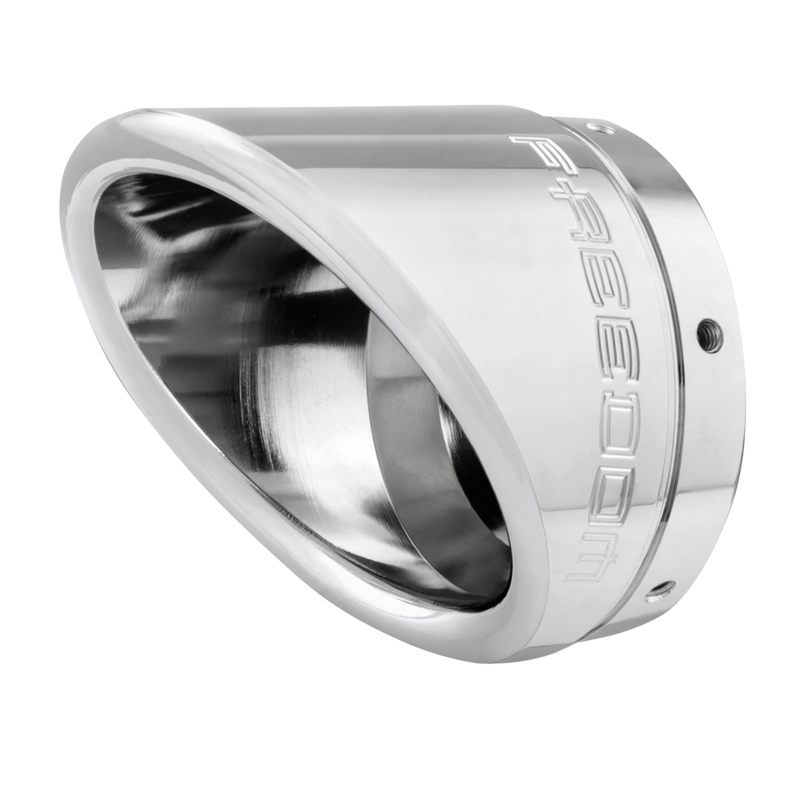 COMBAT SHORTY END CAP 4.5" CHROME