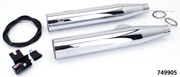 MCJ Royal Slip-Ons FXDF06-16 Chrome