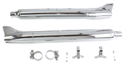 1961 Style Fishtails Chrome FLT95-17