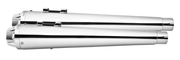 US-OUTLAW SLIP-ONS CHROME FLH/T95-16