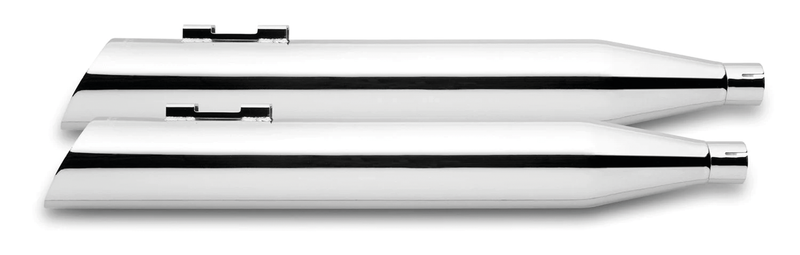 4" INVERTED SLASH CHROME FLH/T95-16