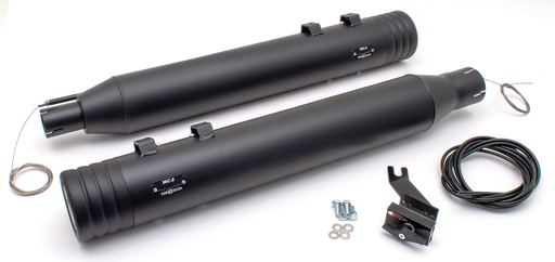 MCJ 100 Striped End Cap FLH/T17-21 Blk