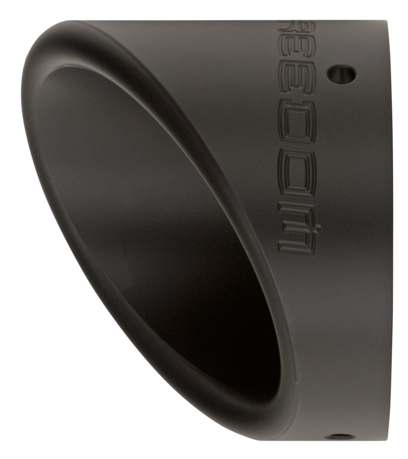 TURNOUT END CAP 4.5" PITCH BLACK