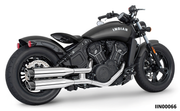 Freedom racing mufflers chr/blk ISC15-24