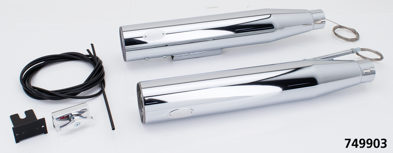 MCJ Royal Slip-Ons FXDB06-16 Chrome