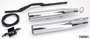 MCJ Royal Slip-Ons XL14-16 Chrome