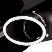 TURNOUT END CAP 4.5" SCULPTED BLACK