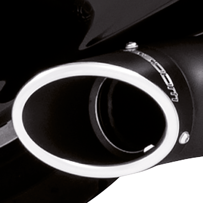 TURNOUT END CAP 4.5" SCULPTED BLACK