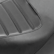 2-Up Pleated Seat Black FXLR18-Up