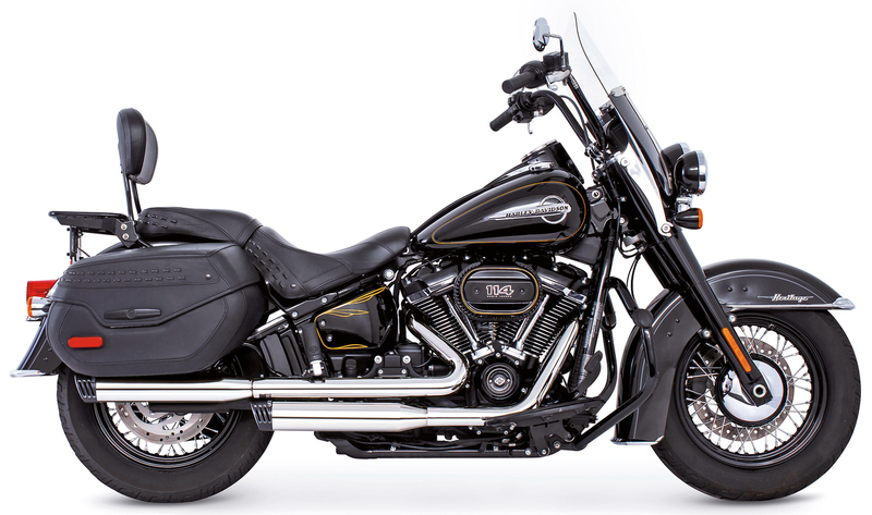 Freedom 3.25" Racing S/O FLHC/FLDE ch/bk
